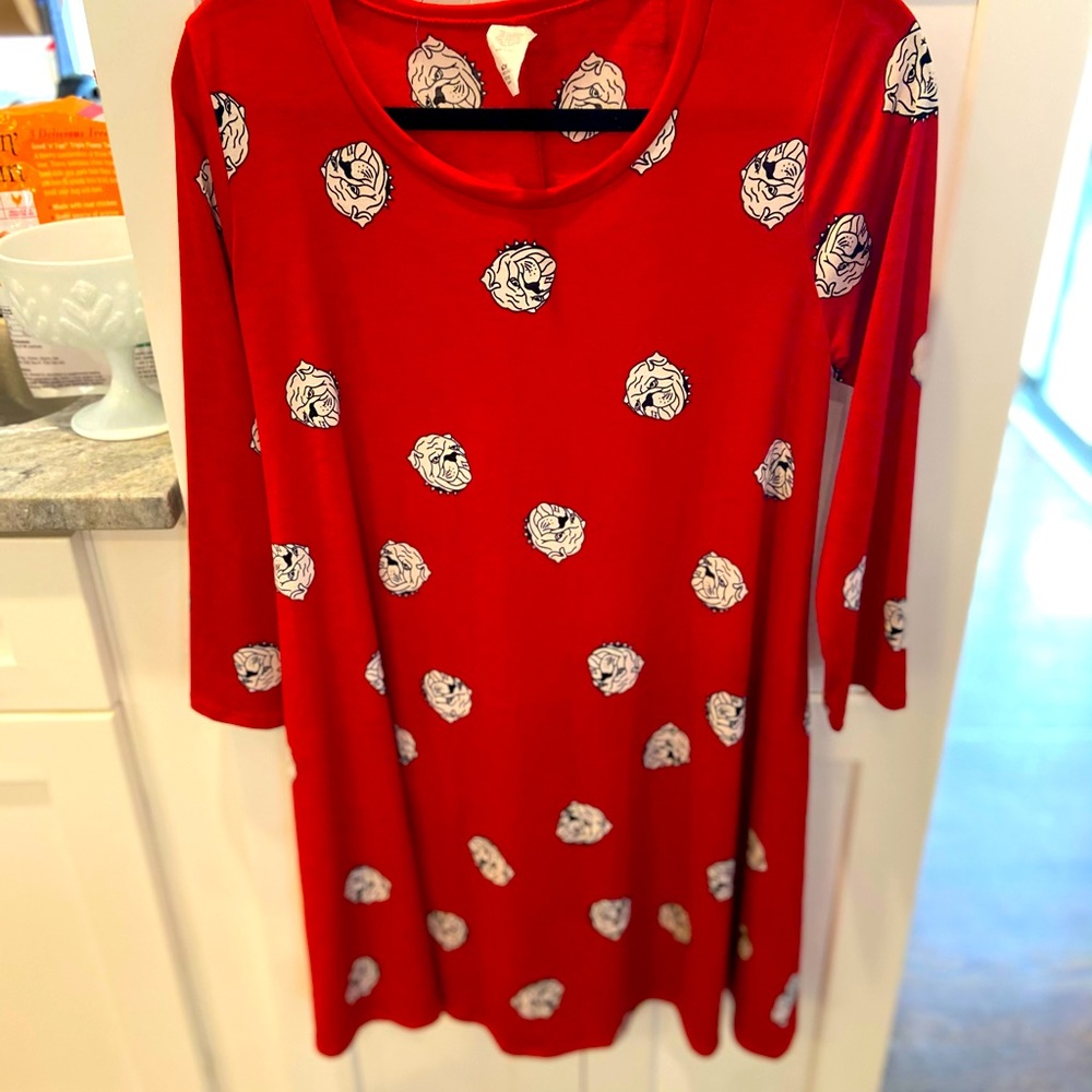 UGA bulldogs dress